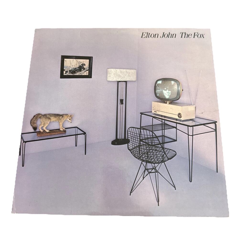 Elton John The Fox LP 1981 Geffen Records Vinyl 12” 33 RPM Classic Rock Album